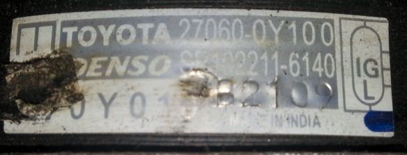  Toyota Etios. Liva (270600Y100) 2NR. 3NR :  7